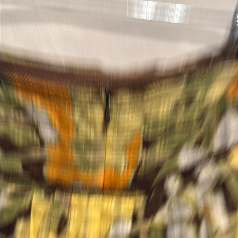 🌺 Tommy Bahama Floral Plaid Pleated Skirt - Picture 7 of 8